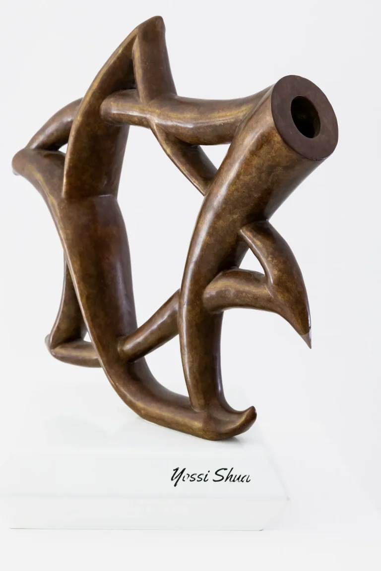 Star of David · Large Bronze by Yossi Shua