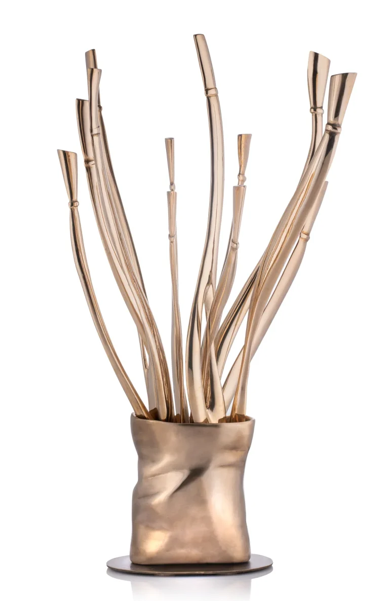 Botanical Candelabras · The Natural Bronze Edition by Yossi Shua