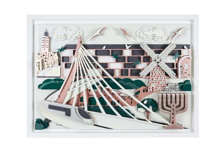 Jerusalem Skyline by Yossi Shua