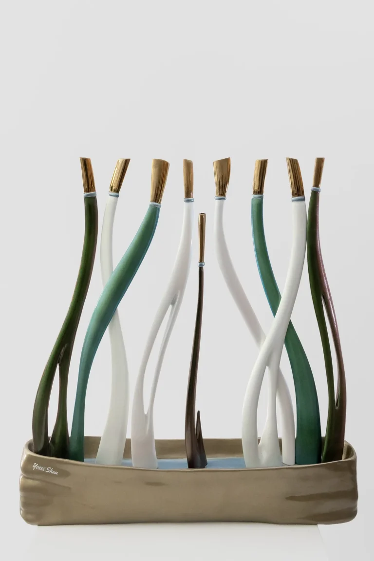 Menorahs · The Green Edition by Yossi Shua